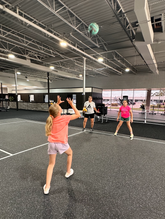 Meagan Volleyball skills